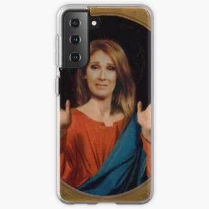 Celine Dion Jesus Samsung Galaxy Soft Case RB2611 product Offical JESUS Merch