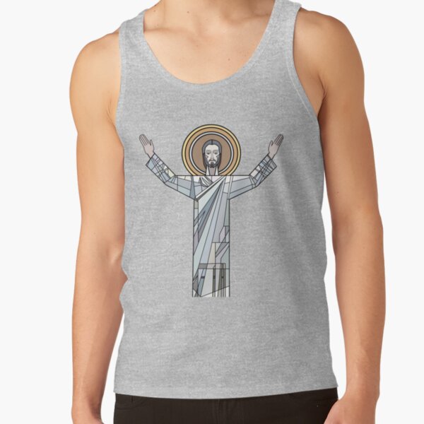 Touchdown Jesus  Tank Top RB2611 product Offical JESUS Merch
