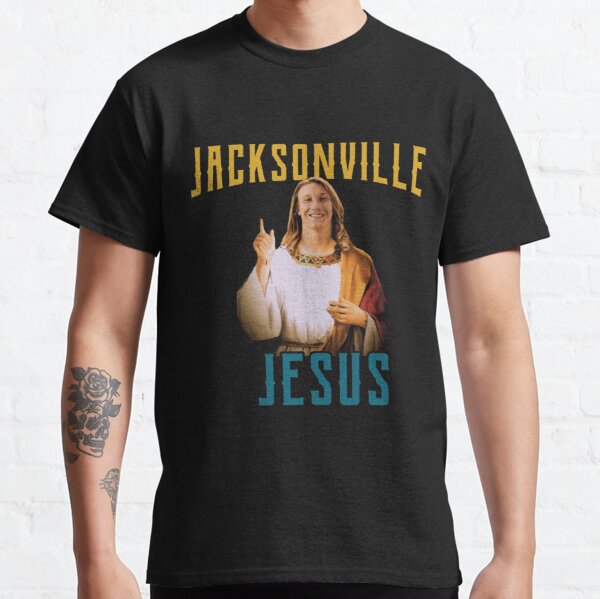 Jacksonville Jesus Trevor Lawrence Classic T-Shirt RB2611 product Offical JESUS Merch