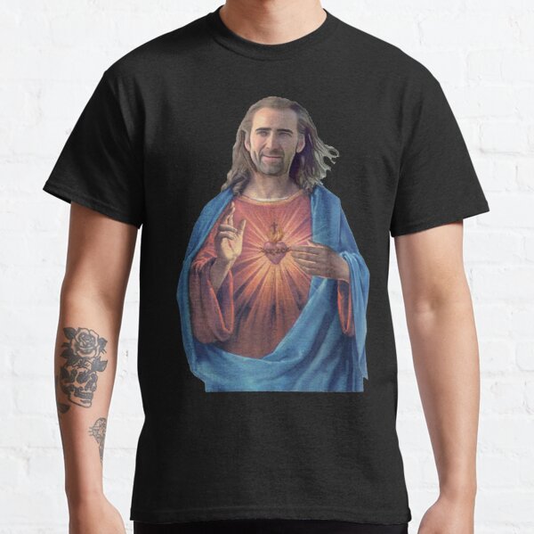 Nicolas Cage is Jesus  Classic T-Shirt RB2611 product Offical JESUS Merch