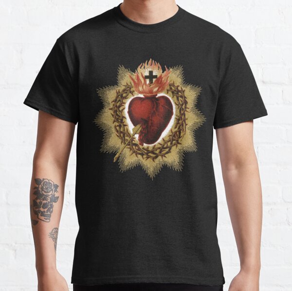 Sacred Heart of Jesus Catholic Classic T-Shirt RB2611 product Offical JESUS Merch