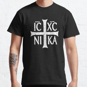 Christogram IC XC NIKA Jesus Christ is winner Classic T-Shirt RB2611 product Offical JESUS Merch