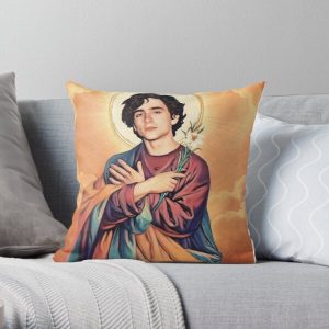 Timothee Chalamet as Jesus Throw Pillow RB2611 product Offical JESUS Merch