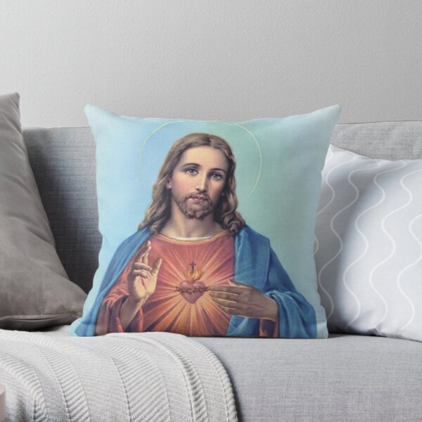 Sacred Heart of Jesus Throw Pillow RB2611 product Offical JESUS Merch