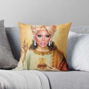 Drag Jesus Throw Pillow RB2611 product Offical JESUS Merch