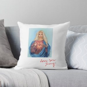 Trisha Paytas Jesus Throw Pillow RB2611 product Offical JESUS Merch