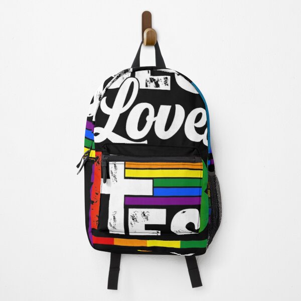 Gay Christian Pride Jesus Loves LGBTQ LGBT Support T-Shirt Backpack RB2611 product Offical JESUS Merch