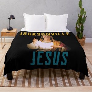 Jacksonville Jesus Trevor Lawrence Throw Blanket RB2611 product Offical JESUS Merch