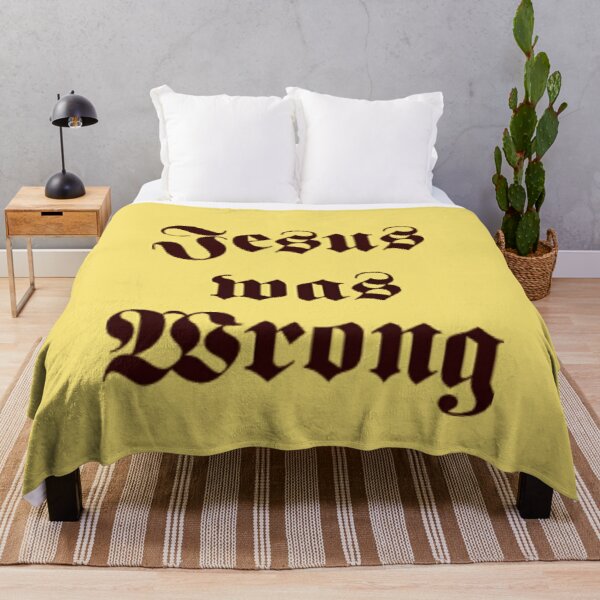 Little Miss Sunshine Dwayne Jesus was Wrong Shirt Throw Blanket RB2611 product Offical JESUS Merch